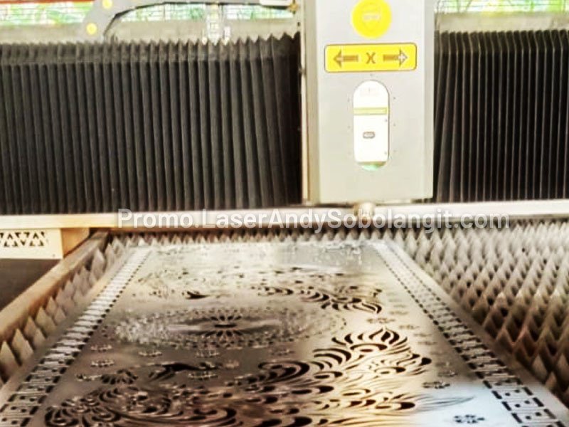 tempat jasa potong laser plat pagar pipa ornamen pola murah sidoarjo gresik